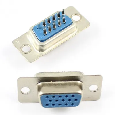 Conector pentru lipit VGA 15 pini mama, C15ft