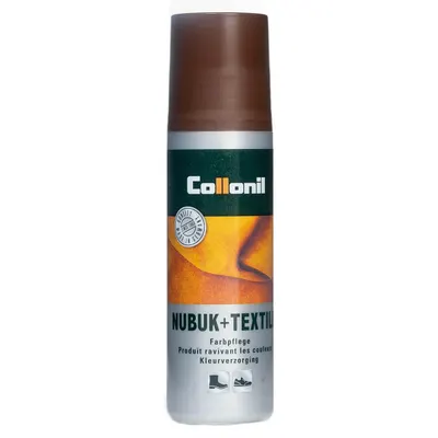 Solutie pentru piele intoarsa Collonil Nubuk + Textile, 100 ml 399-dunkelbraun