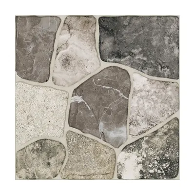 Gresie interior Malaga Gris 45 x 45 cm mata tip piatra