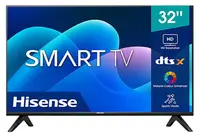 Televizor smart Hisense - 32A4Q, 32'', DLED, HDR, HD, 2x 6W, Dolby audio, DTS Virtual X, negru