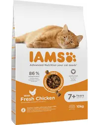 IAMS for Vitality pentru pisici in varsta, cu pui 10 kg