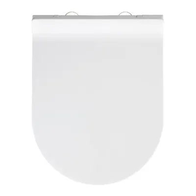 Capac WC cu închidere lentă Wenko Habos, 46 x 36 cm, alb