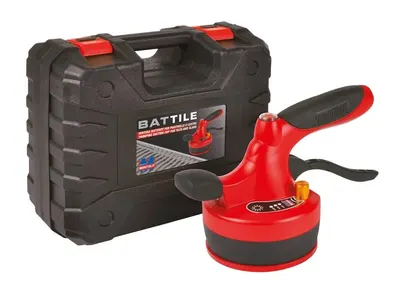 Vibrator profesional cu ventuza cu acumulator MONTOLIT Battile Li-ion 8.4V 2.5 Ah