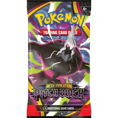 Set carti de joc, Pokemon TCG, Mega Evolution, Pitch Black, Booster
