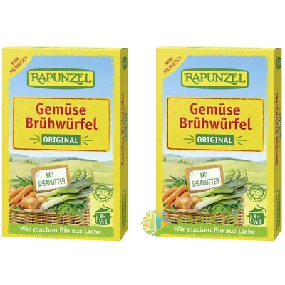 Pachet Cub de Supa de Legume Original Ecologic/Bio 8buc+8buc