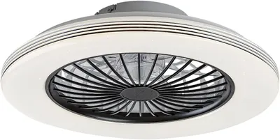 Plafoniera LED cu ventilator Rabalux - Dalfon2 71330, 48W, negru-alb