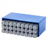 Set poansoane de marcat litere Gravurem 01103000, 3 mm, 27 piese