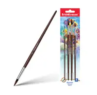 Set pensule pentru pictură Erich Krause Art Berry- Watercolors, 4 bucăți
