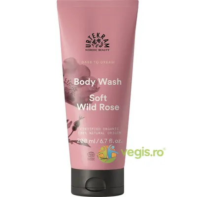 Gel de Dus cu Trandafir Salbatic si Aloe Vera 200ml