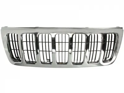 Grila fata stanga LAREDO, completa, negru crom JEEP GRAND CHEROKEE intre 1998-2005