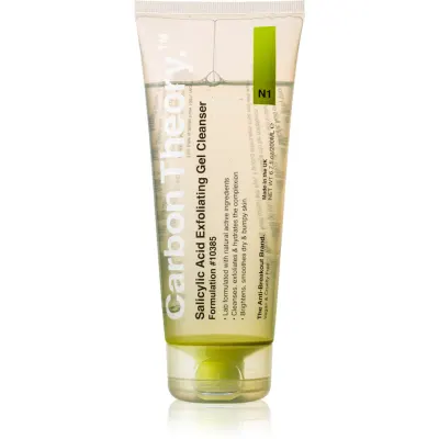 Carbon Theory Salicylic Acid gel exfoliant delicat cu efect de hidratare 200 ml
