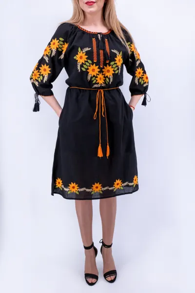 Rochie Traditionala Floarea Soarelui 20
