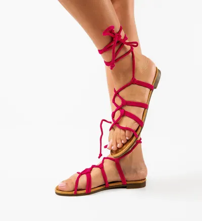 Sandale dama Noroke Fuchsia