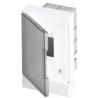 Tablou electric incastrat gri cu usa transparenta 2 module Abb 1SZR004002A1200