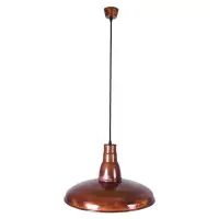 Lustra vintage din cupru CS11CO, finisaj rustic, diametru 48,5 cm