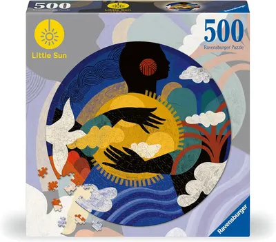 Puzzle rotund Ravensburger din 500 de piese - Feeling