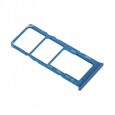 Suport SIM - Card Samsung Galaxy A12 Nacho A127 / A12 A125, Albastru