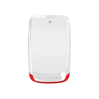 Sirena wireless de exterior piezo stroboscopica Paradox SR230M, 100 dB, IP54, 1 LED stare, tamper