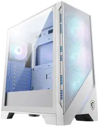 Cutie MSI - MAG FORGE 320R Airflow, mid tower, alb/transparent