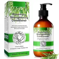 Balsam de Par cu Rozmarin pentru Cresterea Parului si Intarirea Firului de Par, Infuzat cu Biotina, NOVA KISS , 300 ml