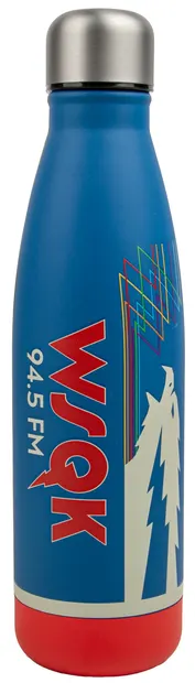 Sticlă de apă CineReplicas Television: Stranger Things - WSQK, 500 ml