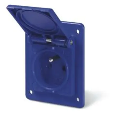 Priza incastratan2P+E 16A IP54 FRENCH 70X87MM