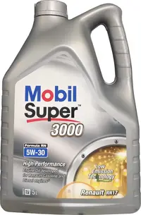 Ulei motor MOBIL Super 3000 Formula RN 5W30 5L 5L