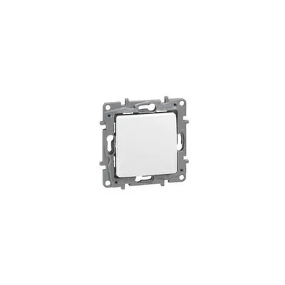 Intrerupator cap-scara, IP44, membrana protectie, alb, LEGRAND NILOE