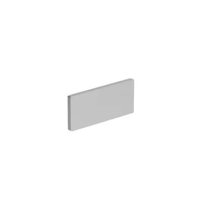 Engravable Silver Plastic Label To Use With Lpx Au100 Holder