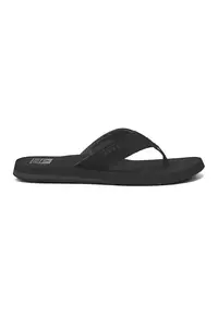 Papuci flip-flop cu logo lateral The Layback - Negru