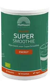Organic Super Smoothie Energy, 500 g, Mattisson Healthstyle