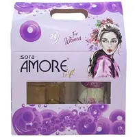 AMORE Set Caseta Cadou Dama Deo Spray 150 ml + Apa de Toaleta 100 ml Engros