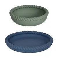 Set de veselă pentru copii 2 buc. din silicon Mellow – OYOY Mini