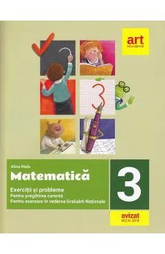 Matematica - Clasa 3 - Exercitii si probleme pentru evaluare + Portofoliu