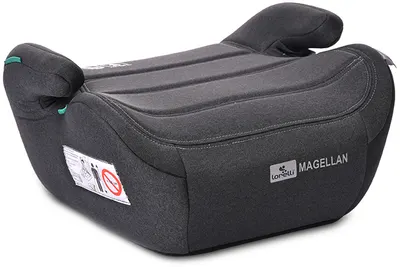 Înălțător auto Lorelli - Magellan, i-Size, 125-150 cm, Black Jasper