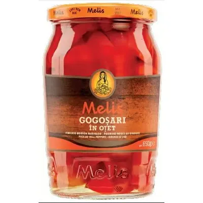 Gogosari in otet Melis 650g Engros