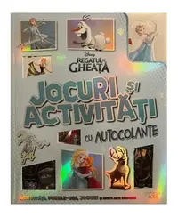 Disney. Regatul de gheață. Jocuri și activități cu autocolante - Hardcover - Disney