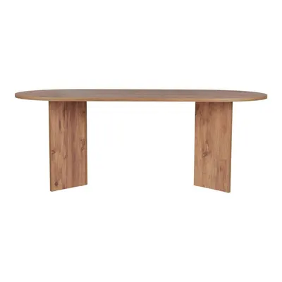 Masă de dining cu aspect de lemn de pin 90x200 cm Sabella – Kalune Design