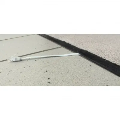 Cablu de retea RJ45 flat Cat.6 UTP 15m Alb, InLine IL71615W