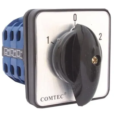 Comutator cu came 1-0-2 3P 3 etaje 32A Comtec MF0002-11740