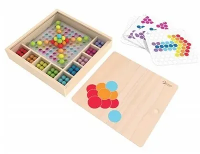 Jucarie de lemn Classic World - Mozaic, colorata