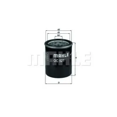 Filtru ulei MAHLE ORIGINAL OC 521
