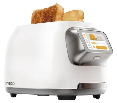 Prăjitor de pâine Tineco - TS100300DE, 1200W, 4 viteze, alb