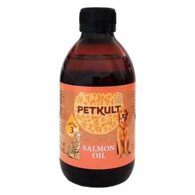 Ulei de somon pentru caini si pisici Petkult 300 ml
