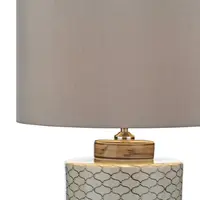 Veioza Paxton Table Lamp Cream Brown Base Only