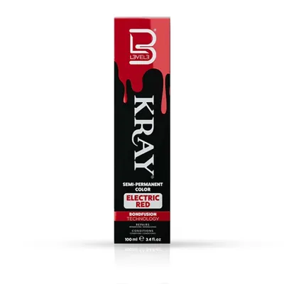 Vopsea semi - permanenta - L3VEL3 - Rosu Electric - 100 ml