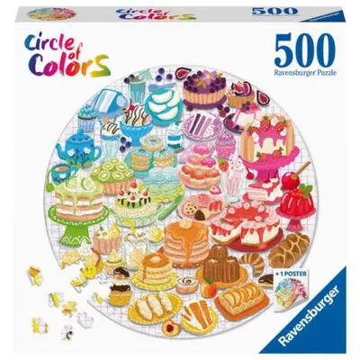 Puzzle Cerc Desert, 500 Piese