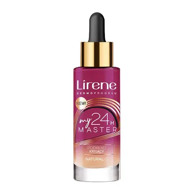 Fond de ten cu acoperire mare si efect de lifting Natural My Master, 30ml, Lirene