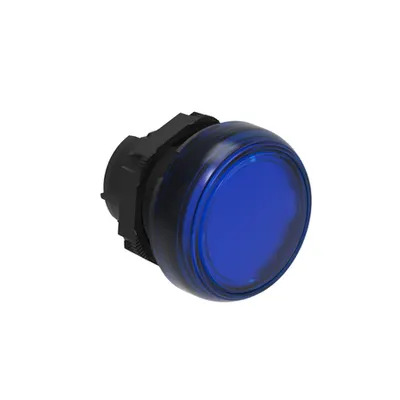 Cap Lampa Semnalizare Ø22mm Platinum Series, Blue. Without Mounting Adapter