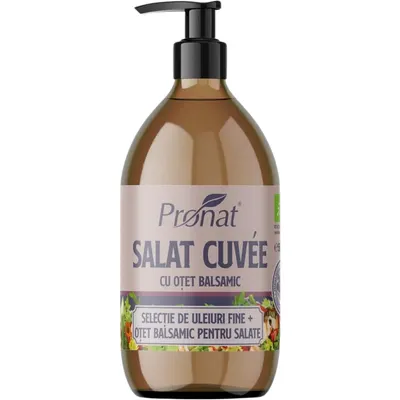 Selectie de Uleiuri si Otet Balsamic pentru Salate Ecologic/Bio 500ml